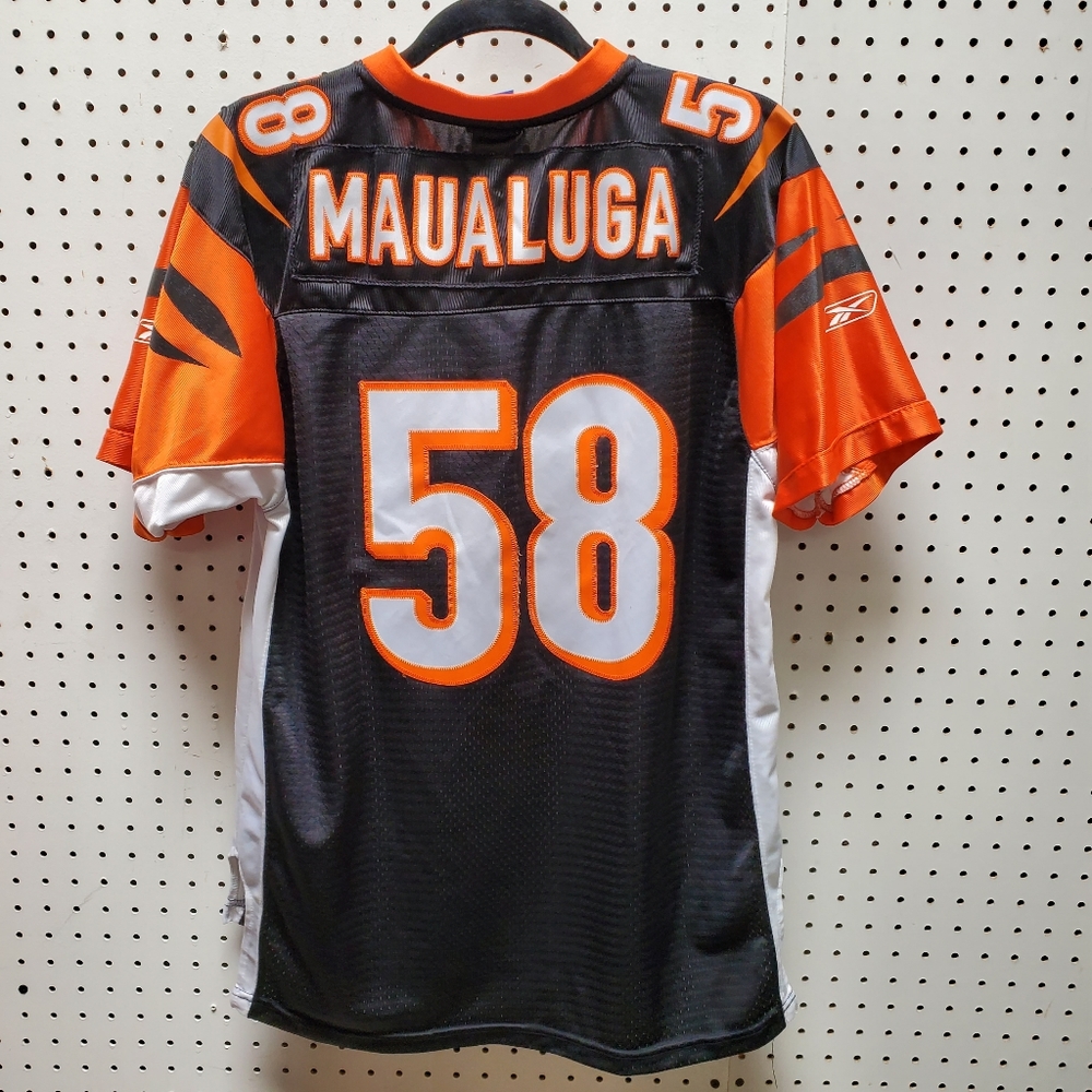 OnField Reebok Cinci Bengals Maualuga Youth Jersey - Picture 4 of 10